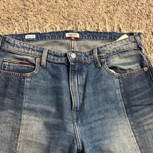 Tommy Hilfiger Blue Straight Jeans Classic Style